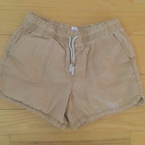 Girls khaki shorts